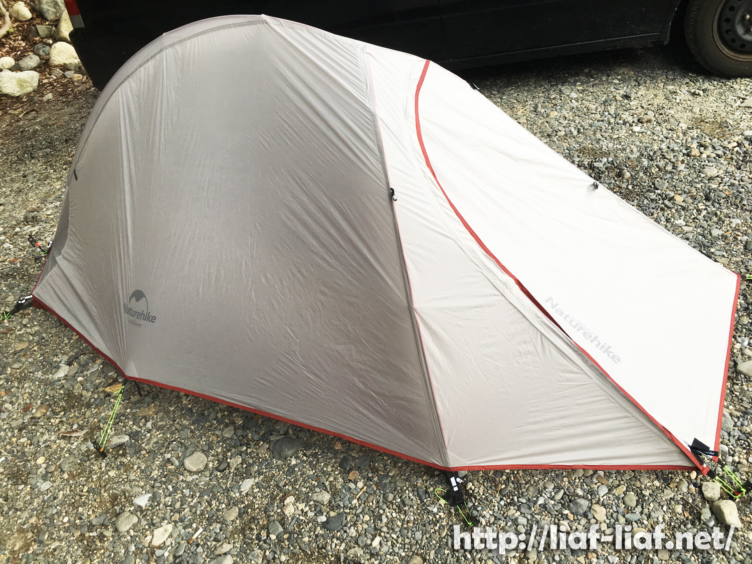 NatureHike・1人用テントの使い心地 | 爆笑国際自動車連盟・LIAF